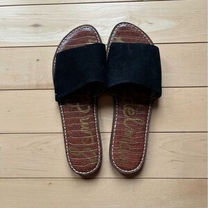 Sam Edelman Suede & Leather Sandals- Size 10